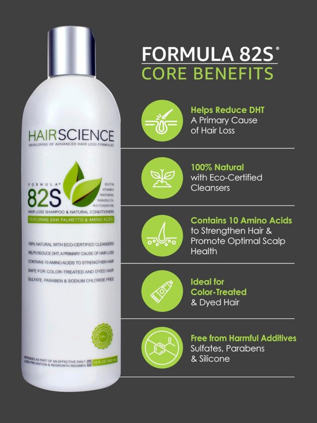 Hair Science 82S Shampoo - Image 2